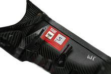 Load image into Gallery viewer, TRE Pre-Preg Carbon Fibre M Style Wing Mirror Covers/Caps for BMW 1/2/3/4 Series, M2, i3, X1 (2010-2019) – F20 F21 F22 F23 F30 F31 F32 F33 F34 F35 F36 F87 I01 E84 – Dry Carbon 2x2 Twill OEM Replacement Pair