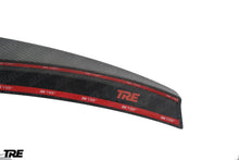 Load image into Gallery viewer, TRE Pre-Preg Carbon Fibre Rear Boot Lip Spoiler for BMW M4 G82 (2021+) & 4 Series G22 (2020+) – 2x2 Twill Weave, OEM+ Fit
