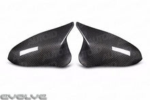 Load image into Gallery viewer, TRE Pre-Preg Dry Carbon Fibre Wing Mirror Covers (2x2 Twill) | OEM Replacement Mirror Caps for BMW M2 Competition F87 2018-2021, M3 F80 2014-2019, M4 F82/F83 2015-2020