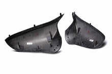 Load image into Gallery viewer, BMW M2 Competition F87 2018-2021, M3 F80 2014-2019, M4 F82 F83 2015-2020 Pre-Preg Dry Carbon Fibre Wing Mirror Covers 2x2 Twill - Full Replacement Caps by TRE
