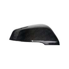 Load image into Gallery viewer, TRE Pre-Preg 2x2 Twill Carbon Fibre Wing Mirror Covers (Mirror Caps) for BMW 1 Series F40/M135i, 2 Series F44 Gran Coupe/M235i, 2 Series GT F45/F46, X1 F48, Z4 G29 & Toyota Supra J29 (2019+) – Pair