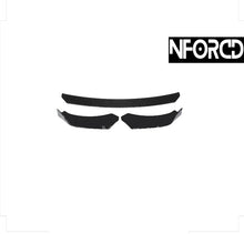Load image into Gallery viewer, Universal Front Splitter Front Lip Spoiler - Front Bumper Splitter/Lip for Cars | Aggressive, Track-Inspired Aero Styling | Universal Fit Across Most Vehicles (Pro Fitting Recommended) - Nforcd