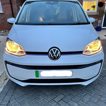 Load image into Gallery viewer, VW Up! Dip & Main Beam #Enhanced H4 LED Headlight Bulb Kit – 6000K with DIY Tint Film | 12,000 Lumens (472 | P43t)