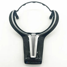 Load image into Gallery viewer, BMW Carbon Fibre Steering Wheel Centre Airbag Surround Trim (Various Models)