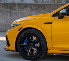 Load image into Gallery viewer, Volkswagen Golf R Mk8 (8R) Carbon Fibre Front Splitter by Urban Automotive (2020+) – Pre-Preg 2x2 Weave Front Bumper Lip Spoiler