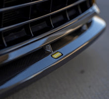 Load image into Gallery viewer, Volkswagen Golf R Mk8 (8R) Carbon Fibre Front Splitter by Urban Automotive (2020+) – Pre-Preg 2x2 Weave Front Bumper Lip Spoiler