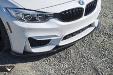 Load image into Gallery viewer, Vorsteiner EVO Aero Carbon Fibre Front Splitter / Front Lip for BMW M3 & M4 F80 F82 F83 (2014-2021) | Carbon Fiber Lip Spoiler, OEM Fitment