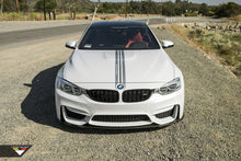 Load image into Gallery viewer, Vorsteiner EVO Aero Carbon Fibre Front Splitter / Front Lip for BMW M3 & M4 F80 F82 F83 (2014-2021) | Carbon Fiber Lip Spoiler, OEM Fitment