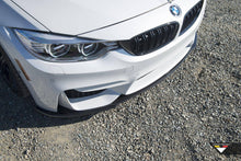 Load image into Gallery viewer, Vorsteiner EVO Aero Carbon Fibre Front Splitter / Front Lip for BMW M3 & M4 F80 F82 F83 (2014-2021) | Carbon Fiber Lip Spoiler, OEM Fitment