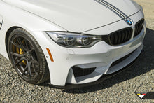 Load image into Gallery viewer, Vorsteiner EVO Aero Carbon Fibre Front Splitter / Front Lip for BMW M3 & M4 F80 F82 F83 (2014-2021) | Carbon Fiber Lip Spoiler, OEM Fitment