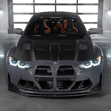Load image into Gallery viewer, Vorsteiner GTS-V Aero Vented Carbon Fibre Hood/Bonnet for BMW G80 M3 & G82 M4 (G8X) – Lightweight Pre-Preg, OEM Fit