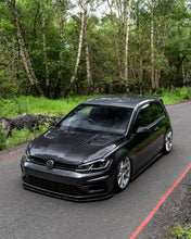 Load image into Gallery viewer, Volkswagen VW Golf Mk7/Mk7.5 Vented Carbon Fibre Bonnet (Hood) | GTI & R | 2013-2020 | Lightweight 2x2 Weave CFRP | Direct Fit Replacement