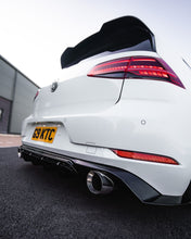 Load image into Gallery viewer, ZAERO Design EVO-1 Gloss Black Rear Roof Spoiler for Volkswagen Golf Mk7 & Mk7.5 (2013-2020) - Fits GTI, R, GTD, GTE, R-Line - ABS OEM-Style Stick-On Rear Lip Wing