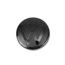 Load image into Gallery viewer, Volkswagen Golf Mk8/Mk8.5 Blackout Badge Overlay Set – Front & Rear (2019+) | Fits Golf, GTI & R | Black VW Emblem Covers, OEM Fit, 3M Tape, No Removal