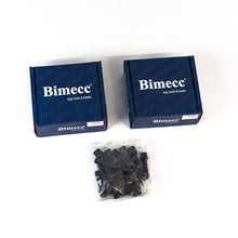 Load image into Gallery viewer, Bimecc Hub-Centric Wheel Spacers Kit for VW Golf Mk8/Mk8.5 (2019+) GTI, Golf R, GTE, GTD - 5x112, 57.1mm CB, M14x1.5 - Black Aluminium, TUV Approved - Includes Extended Bolts - 10/12/15/20/25mm - Flush Fitment