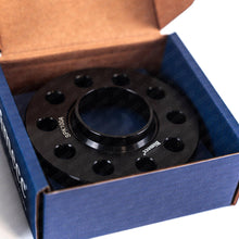 Load image into Gallery viewer, Bimecc Hub-Centric Wheel Spacers Kit for VW Golf Mk8/Mk8.5 (2019+) GTI, Golf R, GTE, GTD - 5x112, 57.1mm CB, M14x1.5 - Black Aluminium, TUV Approved - Includes Extended Bolts - 10/12/15/20/25mm - Flush Fitment