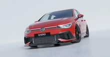 Load image into Gallery viewer, VW Golf GTI Clubsport Mk8 EVO-1 Gloss Black Front Splitter by ZAERO (2020+)