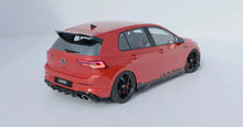 Load image into Gallery viewer, VW Golf GTI Clubsport Mk8 Rear Diffuser EVO-1 Gloss Black by ZAERO Design (2020+) | ABS OEM+ Fit | TUV Approved