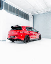 Load image into Gallery viewer, VW Golf GTI Clubsport Mk8 EVO-1 Gloss Black Rear Diffuser by ZAERO (2020+)