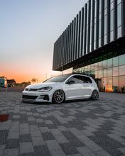 Load image into Gallery viewer, ZAERO Design EVO-1 Gloss Black Front Splitter / Front Lip Spoiler for VW Golf GTI & GTD Mk7.5 (2017-2020)