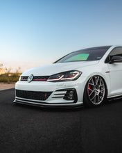 Load image into Gallery viewer, ZAERO Design EVO-1 Gloss Black Front Splitter / Front Lip Spoiler for VW Golf GTI & GTD Mk7.5 (2017-2020)