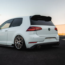 Load image into Gallery viewer, VW Golf GTI Mk7.5 Rear Bumper Diffuser EVO-1 Gloss Black | ZAERO Design | 2017–2020 Facelift