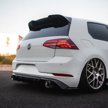 Load image into Gallery viewer, VW Golf GTI Mk7.5 Rear Bumper Diffuser EVO-1 Gloss Black | ZAERO Design | 2017–2020 Facelift