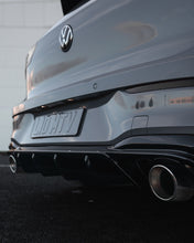 Load image into Gallery viewer, VW Golf 8 GTI Rear Diffuser (Mk8 & Mk8.5) - ZAERO Design EVO-1 Gloss Black ABS 2020+