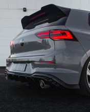 Load image into Gallery viewer, VW Golf 8 GTI Rear Diffuser (Mk8 & Mk8.5) - ZAERO Design EVO-1 Gloss Black ABS 2020+