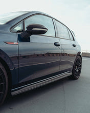 Load image into Gallery viewer, VW Volkswagen Golf GTI Mk8 & Mk8.5 Gloss Black Side Skirts – OEM-Style ABS Side Skirt Extensions Pair (2019+)
