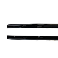 Load image into Gallery viewer, VW Volkswagen Golf GTI Mk8 & Mk8.5 Gloss Black Side Skirts – OEM-Style ABS Side Skirt Extensions Pair (2019+)