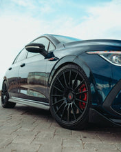 Load image into Gallery viewer, VW Volkswagen Golf GTI Mk8 & Mk8.5 Gloss Black Side Skirts – OEM-Style ABS Side Skirt Extensions Pair (2019+)