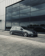 Load image into Gallery viewer, Volkswagen VW Golf R Mk7.5 2017-2020 Carbon Fibre Performance Front Splitter / Front Lip Spoiler – Gloss OEM Fit (7.5 Facelift), CFRP 2x2 Twill