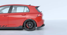 Load image into Gallery viewer, VW Golf R & Golf GTI Clubsport Mk8 EVO-1 Gloss Black Rear Spoiler by ZAERO (2020+)