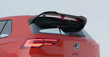 Load image into Gallery viewer, VW Golf R & Golf GTI Clubsport Mk8 EVO-1 Gloss Black Rear Spoiler by ZAERO (2020+)