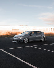 Load image into Gallery viewer, Volkswagen Golf 8 Mk8 GTI & R-Line EVO-1 Gloss Black Front Splitter by ZAERO Design - ABS Front Lip Spoiler (2020+)