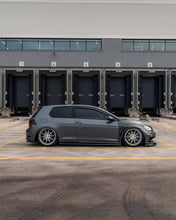 Load image into Gallery viewer, Volkswagen Golf R Mk7.5 Facelift 2017-2020 ZAERO Design EVO-1 Gloss Black Front Splitter - ABS Front Lip Spoiler - TÜV Certified