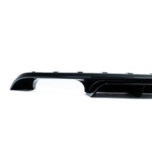 Load image into Gallery viewer, Volkswagen Golf R Mk7.5 Rear Bumper Diffuser/Valance - ZAERO Design EVO-1, Gloss Black ABS (2017-2020 Facelift)