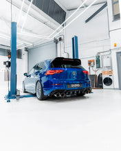 Load image into Gallery viewer, VW Golf R Mk8 & Mk8.5 EVO-1 Gloss Black Rear Diffuser by ZAERO (2020+)