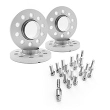 Load image into Gallery viewer, VW Golf Mk7 Mk7.5 Mk8 & Scirocco Hubcentric Wheel Spacers Kit 5x112 57.1 CB (12mm 15mm 20mm) Silver – Bimecc – GTI R GTD GTE – Includes Extended Bolts – TÜV Approved (2013+)