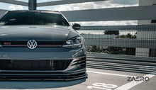 Load image into Gallery viewer, VW GOLF GTI TCR EVO-1 GLOSS BLACK FRONT SPLITTER BY ZAERO (2017-2019)