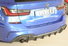 Load image into Gallery viewer, Rieger Rear Diffuser Gloss Black - 3 Series (G20/G21)