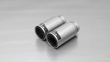 Load image into Gallery viewer, Remus Rear Silencer Backbox Left, 2x84mm Tailpipes – BMW 3 Series E46 330i (170 kW) 2000–2007 – Stainless Steel Performance Exhaust Muffler, ECE Approved