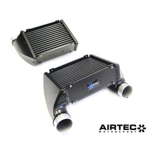 Load image into Gallery viewer, AIRTEC Motorsport Intercooler Re-Core Service (Send-In) for Audi RS6 C5 4.2 Twin-Turbo V8 Twin Side-Mount - OEM End Tanks Retained, Pro-Series Black