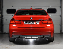 Load image into Gallery viewer, Milltek Sport BMW 3 Series F30 328i M Sport N20 2.0T 3" Cat-Back Exhaust System (2012+) - Stainless Steel, Twin 90mm GT90 Polished Tips - EC Approved or Non-Res Race - SSXBM961/SSXBM962