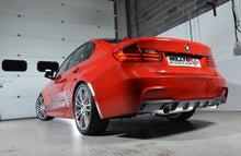 Load image into Gallery viewer, Milltek Sport BMW 3 Series F30 328i M Sport N20 2.0T 3" Cat-Back Exhaust System (2012+) - Stainless Steel, Twin 90mm GT90 Polished Tips - EC Approved or Non-Res Race - SSXBM961/SSXBM962