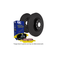 Load image into Gallery viewer, EBC PD03KR535 Yellowstuff Rear Pads & Plain Discs Kit for Nissan Skyline R33 2.5 GTS 1993-1998 & 200SX S13 1.8 Turbo 1991-1994 – 266mm Rear Brake Upgrade