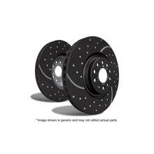 Load image into Gallery viewer, EBC Brakes PD14KR333 Bluestuff NDX Rear Brake Pad & GD Series Slotted Dimpled Disc Kit for Subaru BRZ & Toyota GT86 (2012–2021), 290mm | DP51758NDX + GD1939 | Fast Road & Track Day