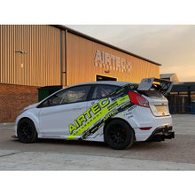 Load image into Gallery viewer, Ford Fiesta Mk7 ST180/ST200 AIRTEC Motorsport Rear Wing Spoiler – Performance Big Wing Upgrade for Fiesta ST Mk7 | Gloss Black, Race Red or Frozen White Endplates