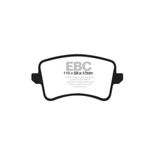 Load image into Gallery viewer, EBC Brakes Bluestuff NDX DP51988NDX Performance Brake Pads - Track Day and Race, Works from Cold, 0.52 Friction, Copper-Free, High-Temp Stable, Rotor Friendly